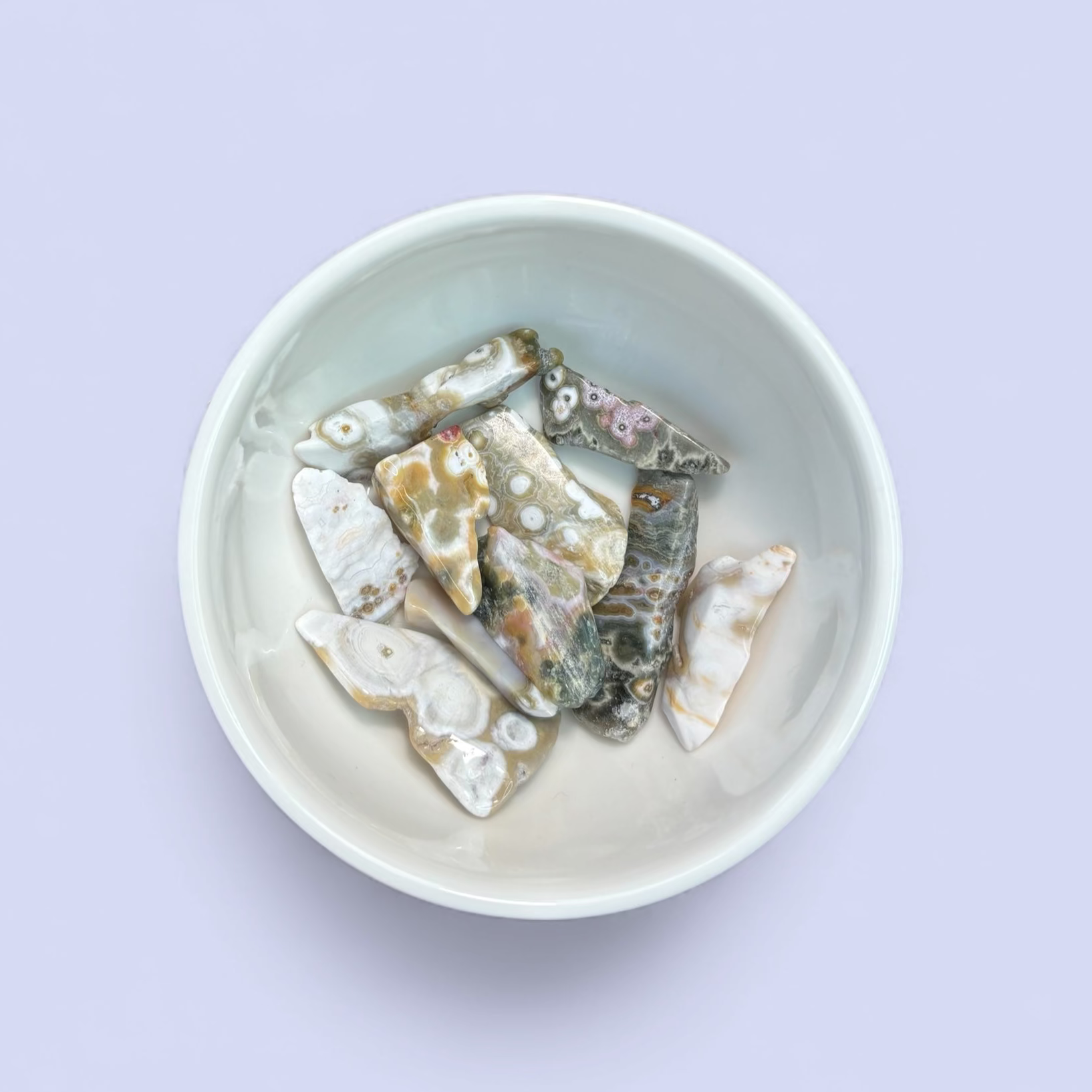 8e venen Ocean Jaspis, mellan