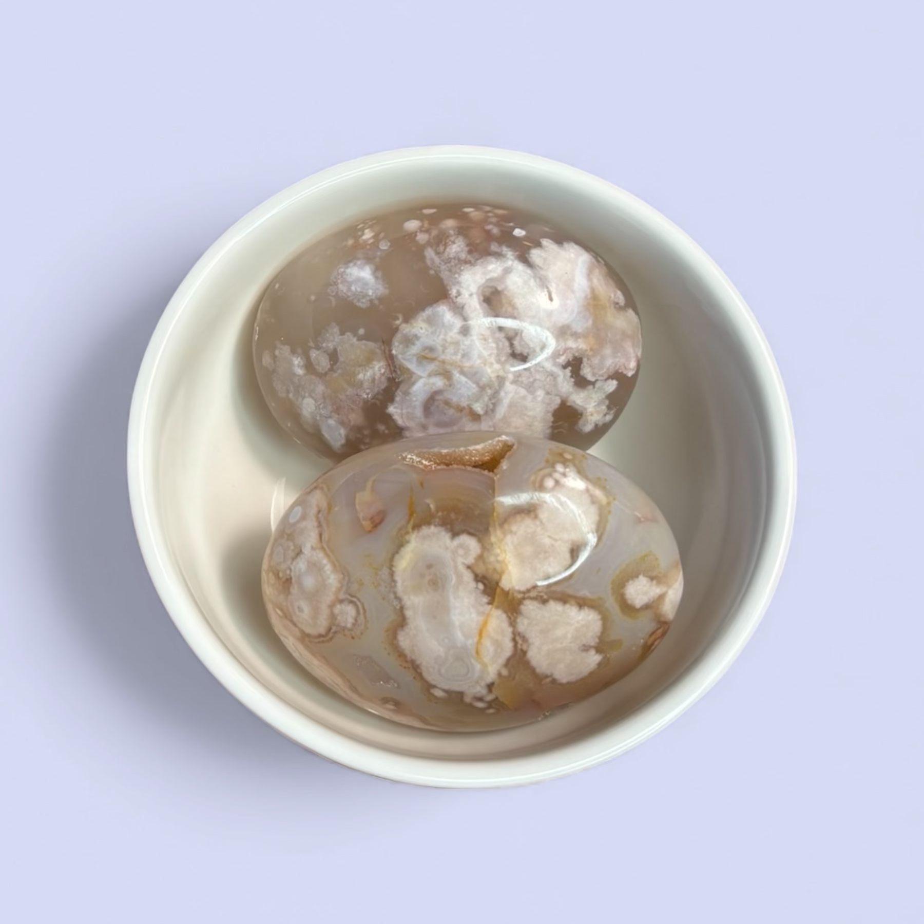 Blomsteragat, handsten