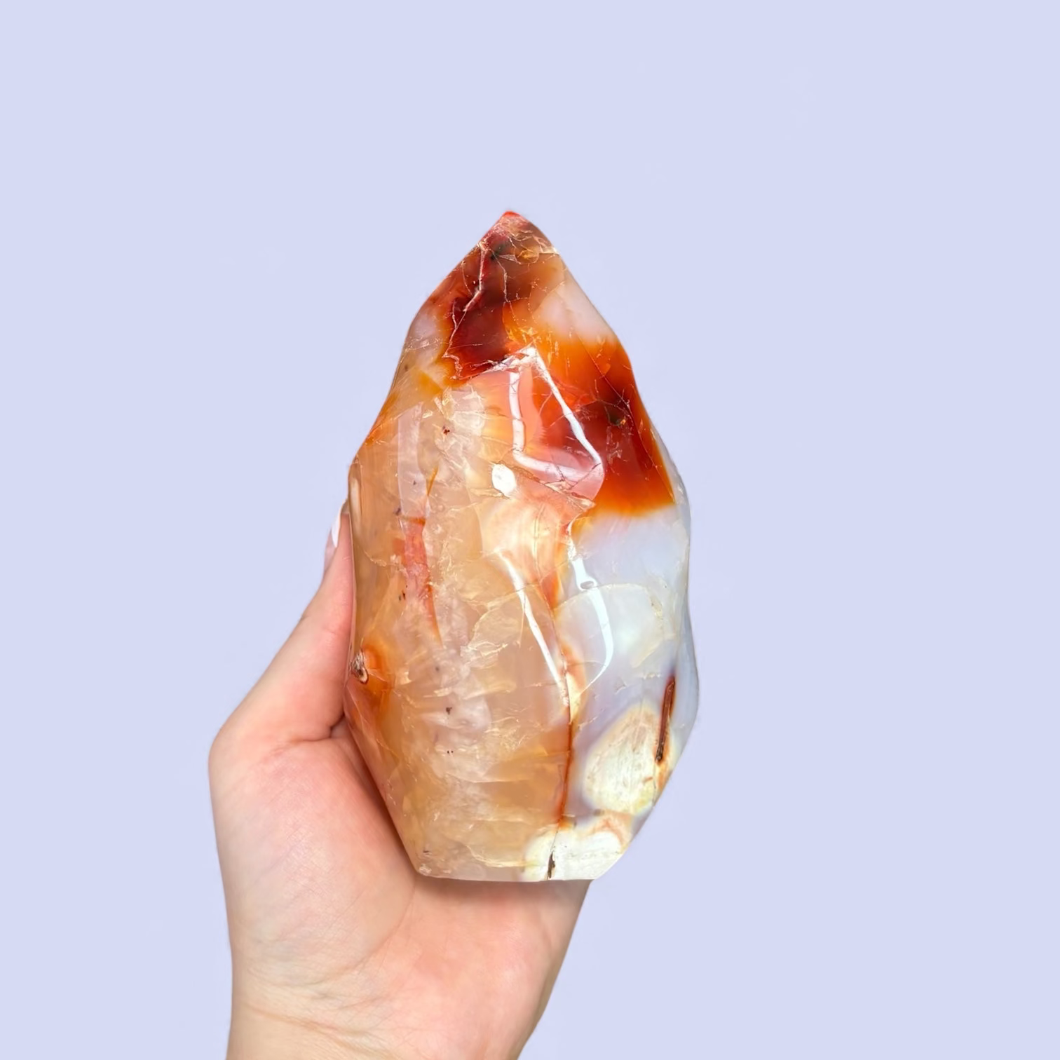 Karneol, flamma (Reducerat pris)