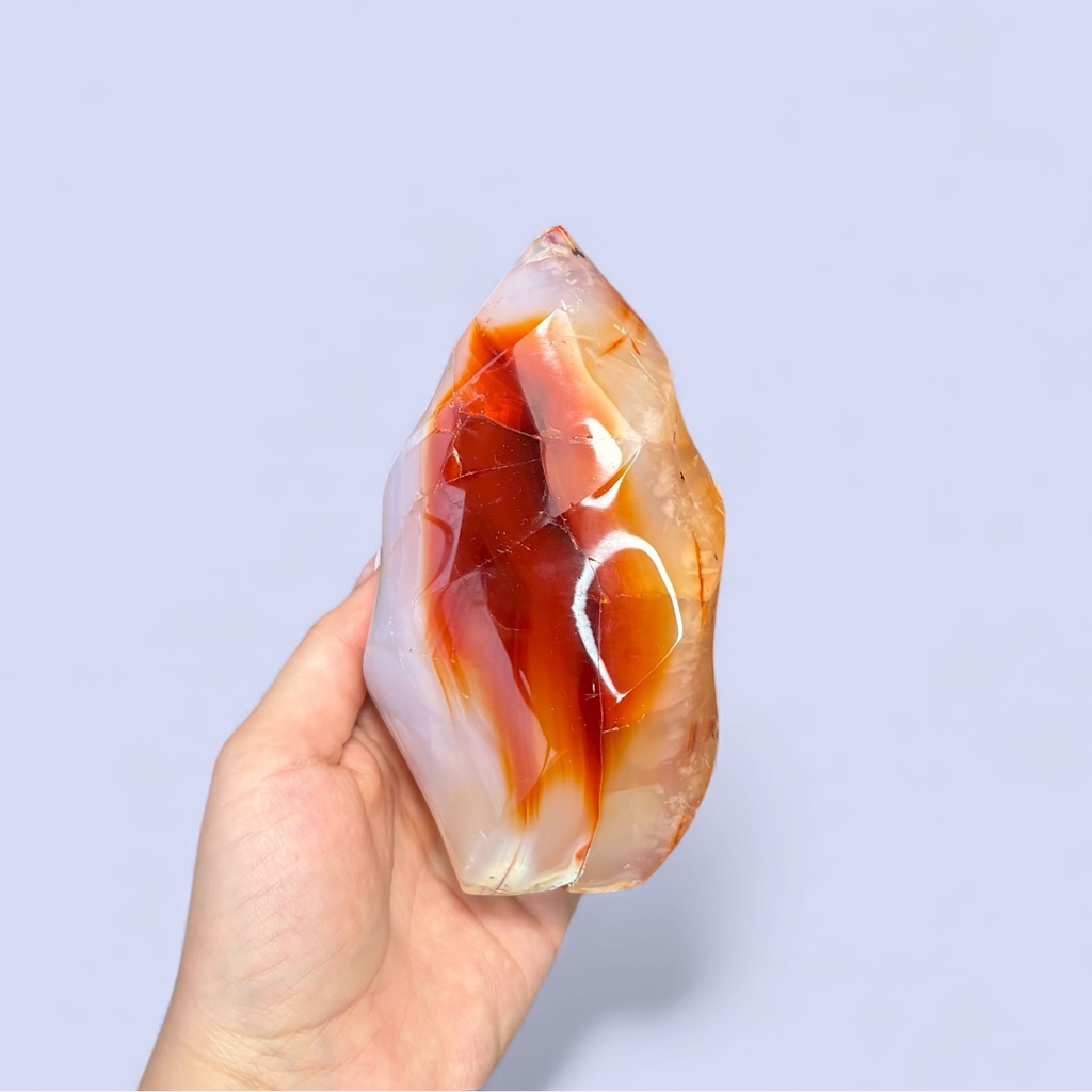 Karneol, flamma (Reducerat pris)