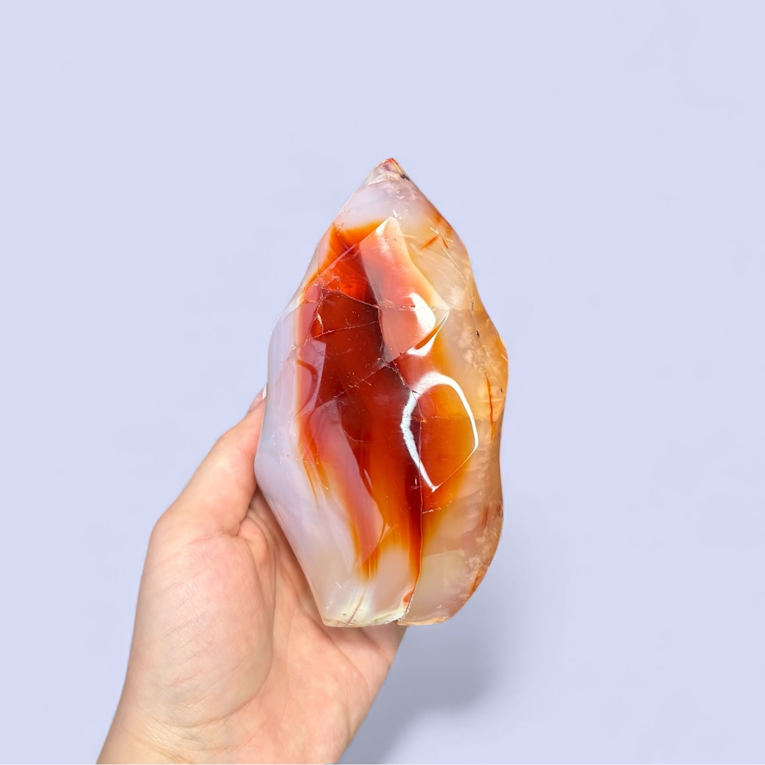 Karneol, flamma (Reducerat pris)