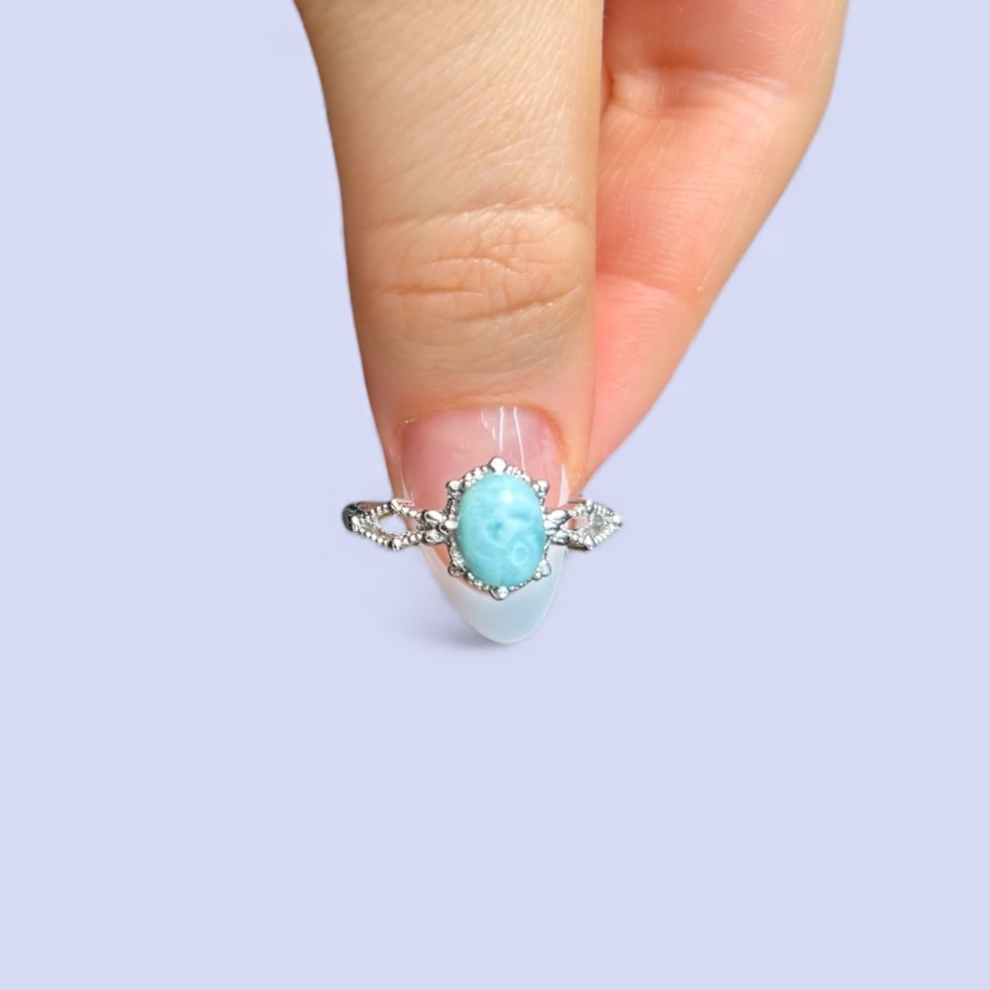 Larimar, ring